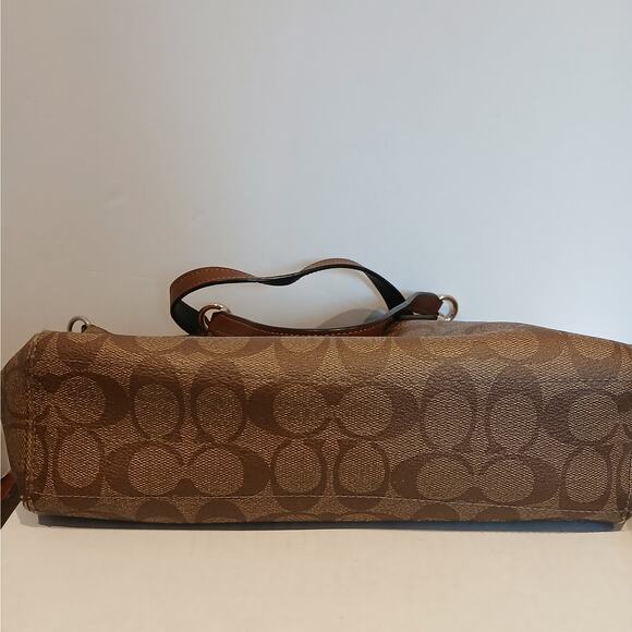 Coach- Kelsey - Satchel/Crossbody  No. C1847-F28989 - Khaki & Brown - Picture 7 of 14